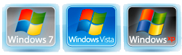 Windows XP, Vista, 7